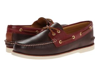 Sperry Top Sider Gold A/O 2 Eye Mens Slip on Shoes (Brown)