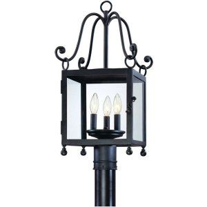 Troy Lighting TRY P2325NB Natural Bronze Mill Valley 3 Light Post