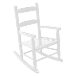 Kidkraft Kids Rocking Chair Slat Back Rocker   White