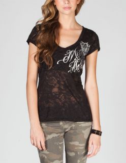 Passion Womens Tee Black In Sizes Large, Small, X Large, Medium,