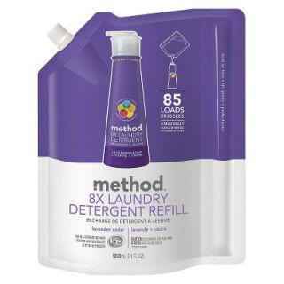 Method Lavender Cedar 8X Laundry Detergent Refill 34 oz