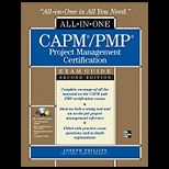 CAPM/PMP Project Management Certifcation All in One Exam Guide   With CD