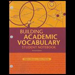 Building Academic Vocabulary   Student Notebook