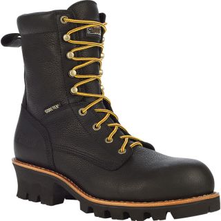 Rocky Great Oak 8 Inch Gore Tex Waterproof Logger Boot   Black, Size 11 Wide,