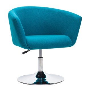 Umea Swiveling Island Blue Arm Chairs (set Of 2)