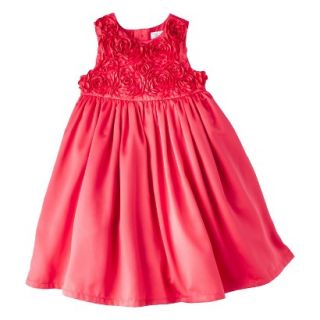 Just One YouMade by Carters Newborn Girls Rosette Dress   Strawberry 4T