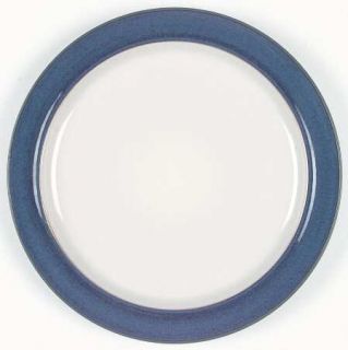 Denby Langley Metz Dinner Plate, Fine China Dinnerware   Stoneware,Blue&Green,Re