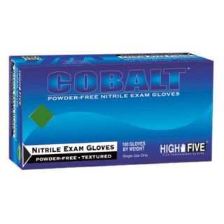 High Five Cobalt Nitrile Exam Gloves   Blue (S)