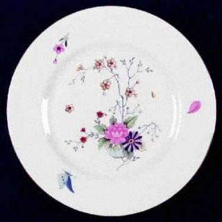 Pickard Chinese Seasons Dinner Plate, Fine China Dinnerware   Multicolor Flowers