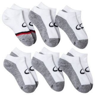 C9 by Champion Boys 6 Pack Low Cut Socks   White M