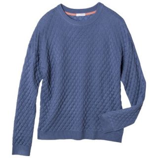 Xhilaration Juniors Textured Sweater   Slate S