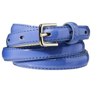 Merona Skinny Belt   Periwinkle Blue XL