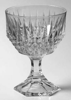 Fostoria Stratton Champagne/Tall Sherbet   Stem #2885, Heavy Lead Crystal