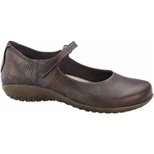 Naot Womens Reka Rattlesnake Brown French Roast Shoes, Size 39 M   11100 S2R