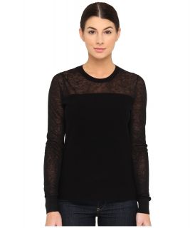 Theory Ofenia Top Womens Blouse (Black)