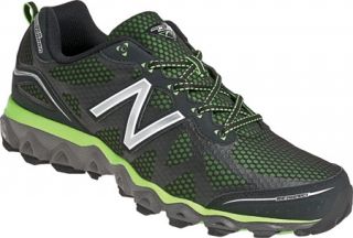 Mens New Balance MT710v2   Black/Green Running Shoes