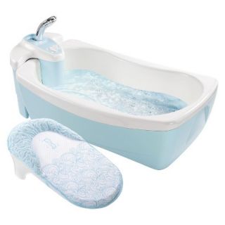 Summer Infant Lil Luxuries Bath Tub with Whirlpool, Bubbling Spa and Shower  
