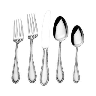 Essex 45 pc. Stainless Steel Flatware Set