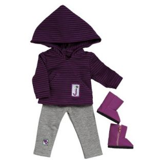 Adora 18 Doll Clothes   Girl Scout Jr. Hooded Shirt/Leggings Set