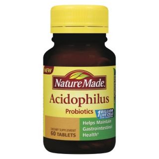 Nature Made Acidophilus Probiotic Tablets   60 Count