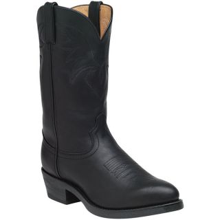 Durango 11 Inch Oiled Leather Western Boot   Black, Size 8, Model TR760