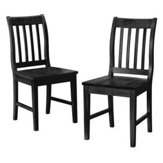 Dining Chair Winfield Dining Chair   Black (Set of 2)