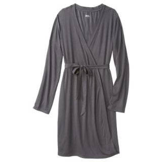 Gilligan & OMalley Womens Fluid Knit Wrap   Grey L/XL