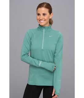 Nike Element Half Zip Womens Long Sleeve Pullover (Green)