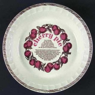 Royal (USA) Country Harvest Series 11 Pie Baking Plate, Fine China Dinnerware  