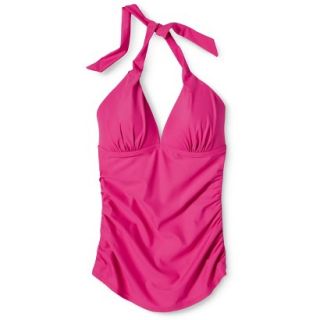 Womens Tankini Swim Top  Pink XL
