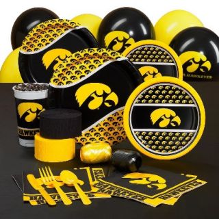 Iowa Hawkeyes College Party Pack for 8 Guests
