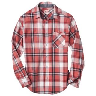 Mossimo Supply Co. Mens Button Down Shirt   Aura Red M