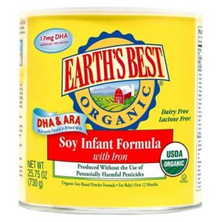 Earths Best Organic Soy Based Infant Formula   23.2 oz. (4 Pack)