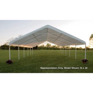 ShelterLogic Ultra Max 24Ft.W Industrial Canopy   40ft.L x 24ft.W x 12ft.H, 2