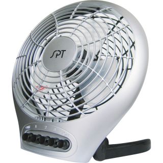 SPT Table Fan with Ionizer   7 Inch, Model SF 0703