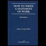 How to Write a Statement of Work