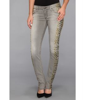 True Religion Jude Low Rise Skinny in Sand Drifter Womens Jeans (Gray)