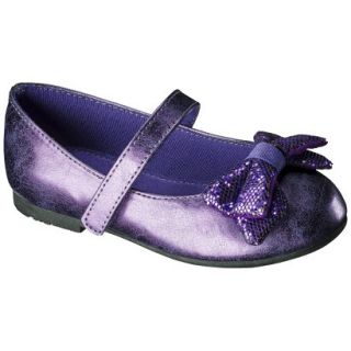 Toddler Girls Cherokee Darly Ballet Flat   Purple 11