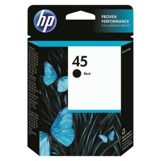 HP 45 Printer Ink Cartridge   Black (51645A#140)