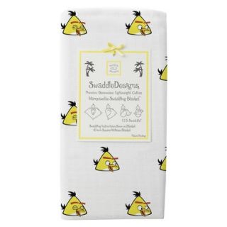 Swaddle Designs Angry Birds Marquisette Blanket   Yellow Bird