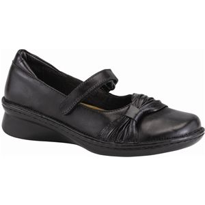 Naot Womens Tone Black Madras Black Gloss Shoes, Size 38 M   35021 ND5