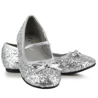 Sparkle Ballerina Shoes (Silver) Child