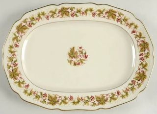 Royal York (Germany) Falstaff 12 Oval Serving Platter, Fine China Dinnerware  