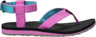 Womens Teva Original Sandal   Pink/Blue Sandals