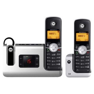 Motorola DECT 6.0 Cordless Phone System (MOTO L903) with Answering Machine, 2