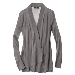 Mossimo Womens Open Front Cardigan   Greave Gray XS