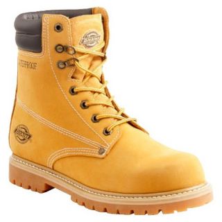 Mens Dickies Raider Genuine Leather Work Boots   Wheat 8.5