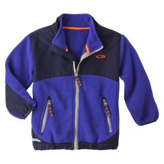 C9 by Champion Infant Toddler Boys Everyday Fleece Jacket   Blue Dream 18 M
