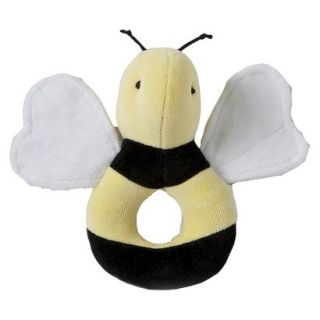 Burts Bees Plush Rattle   Bee