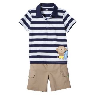 Just One YouMade by Carters Toddler Boys 2 Piece Set   Blue/Khaki 2T